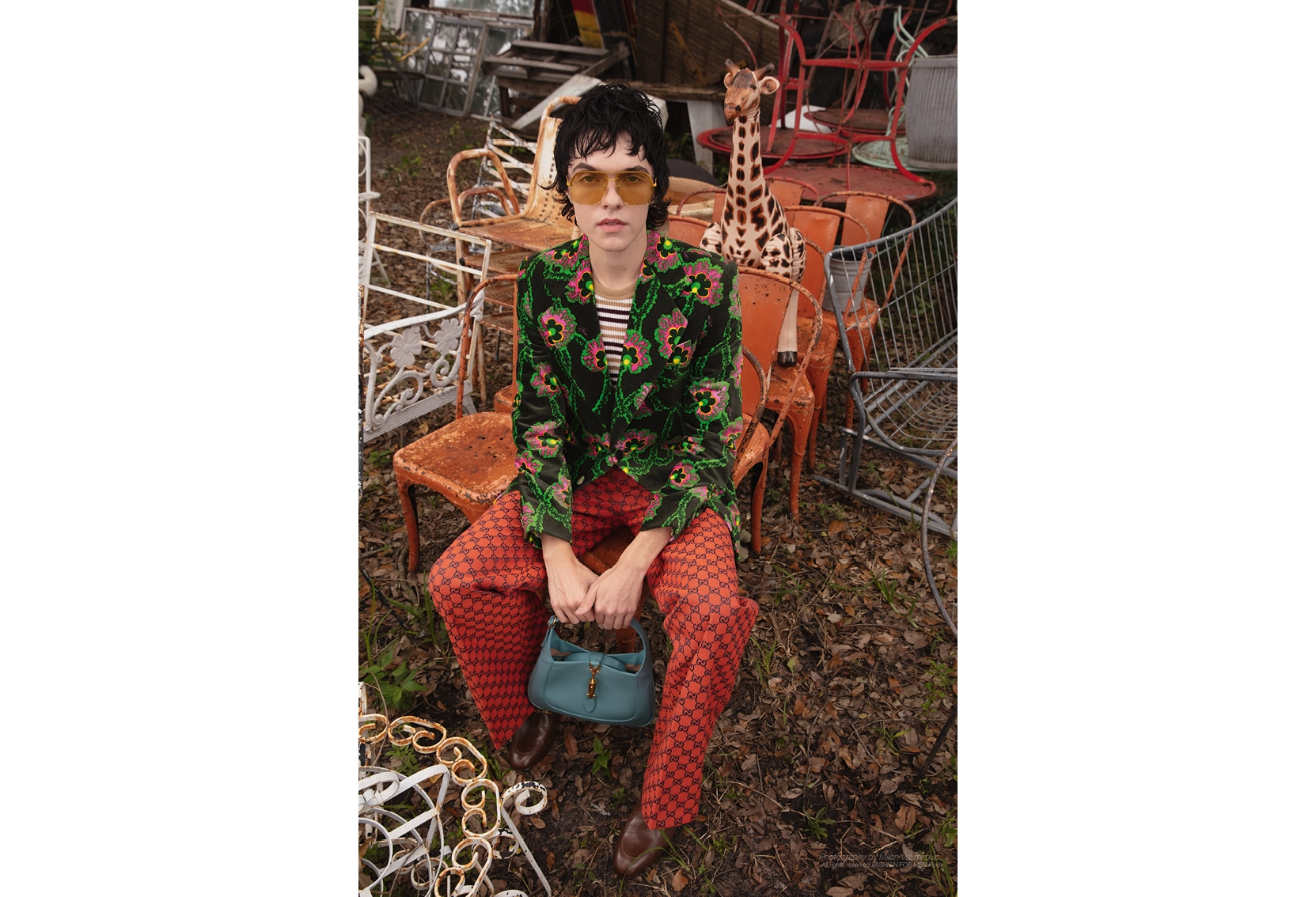 GUCCI RESORT 2021 by Alessandro Michele photographed by Milan Vukmirovic