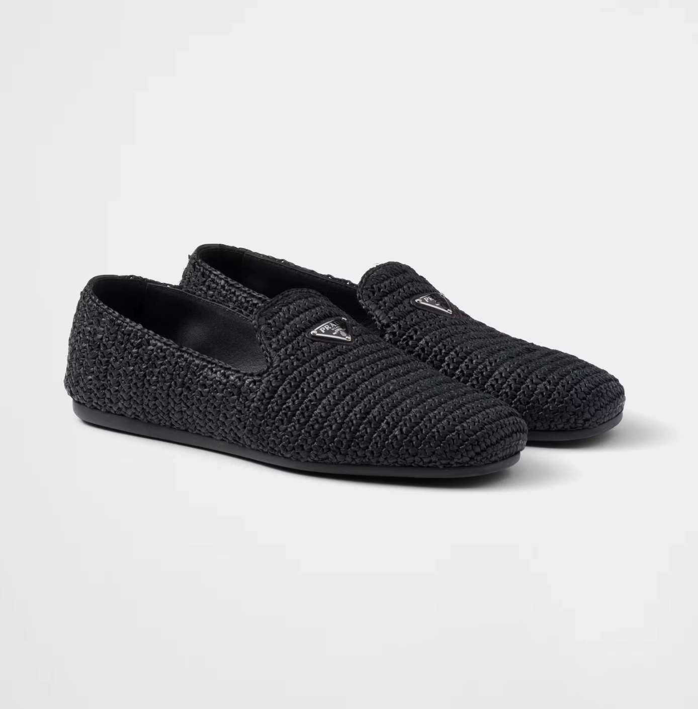 Prada Crochet Loafers