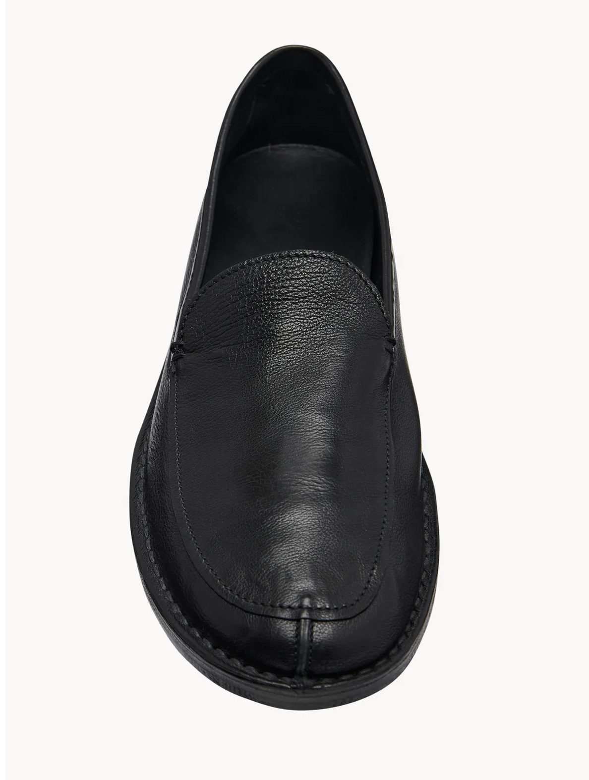 The Row Black Loafer