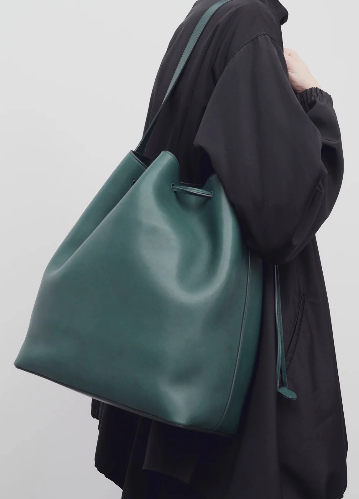 The Row Green Bag