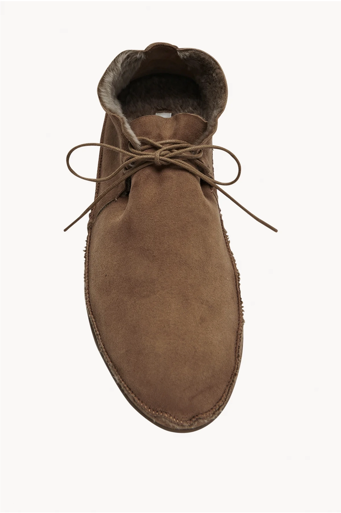 The Row suede shoe