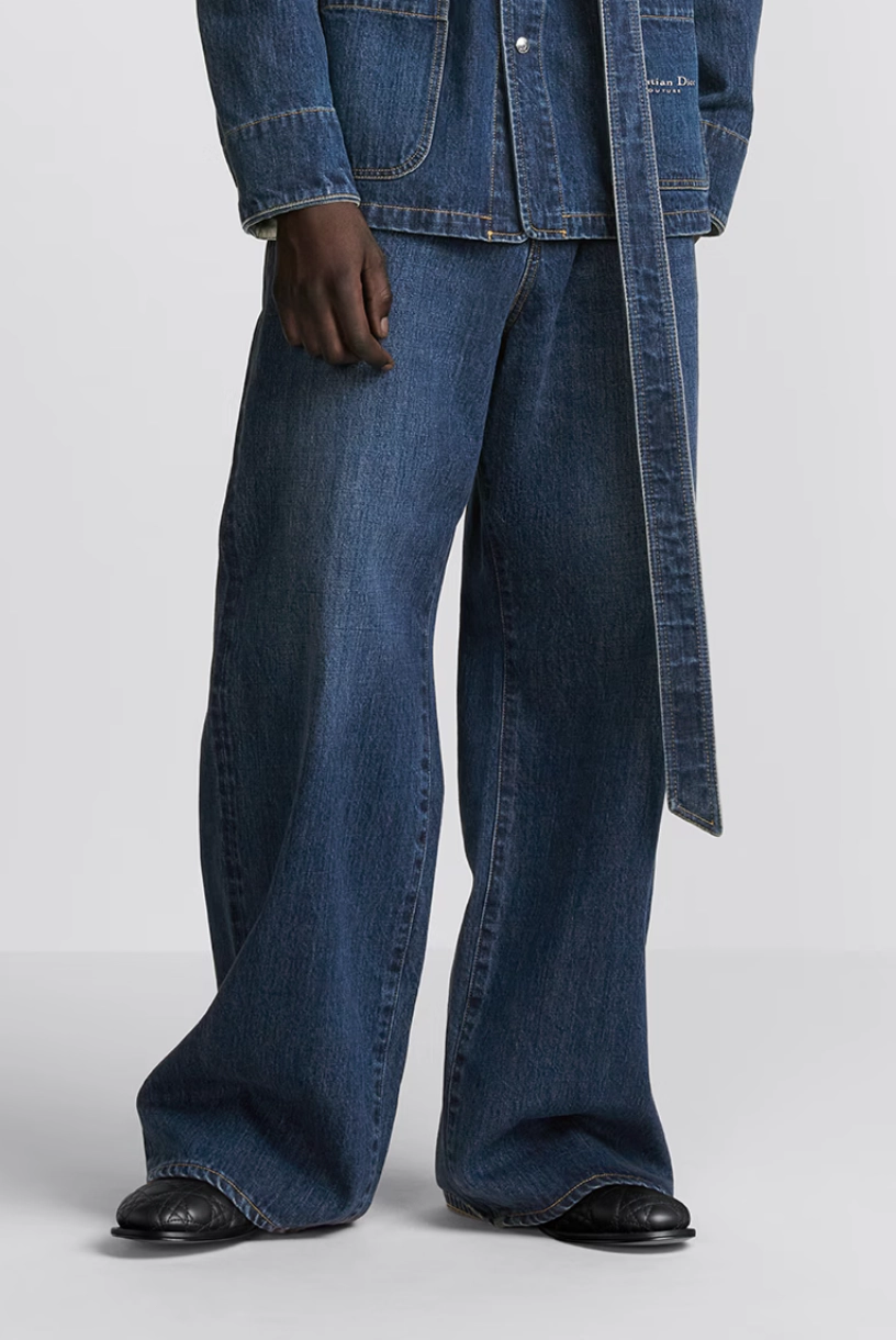 Christian Dior Couture Extra Wide Jeans