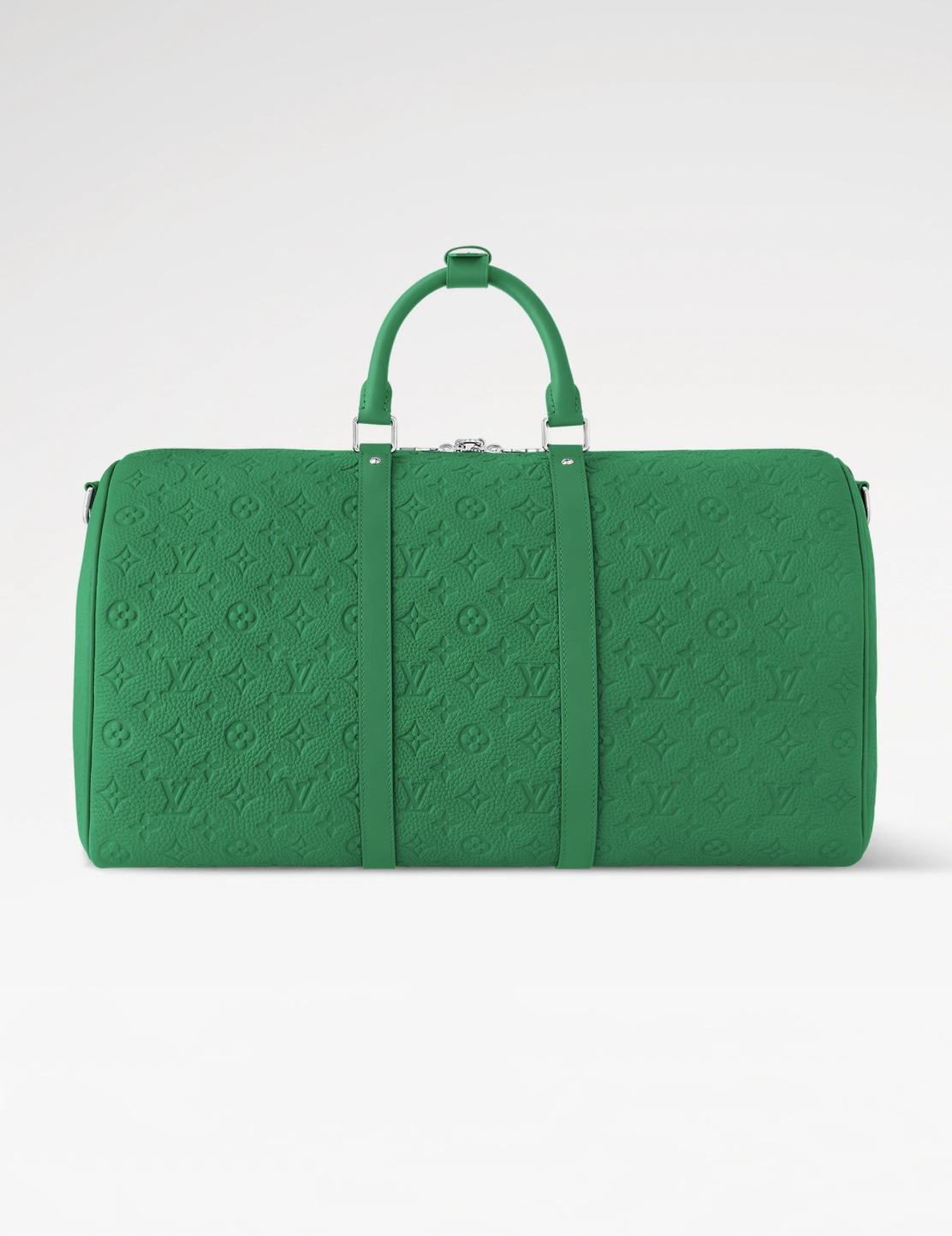 louis Vuitton green Keepall Bandouliere 50