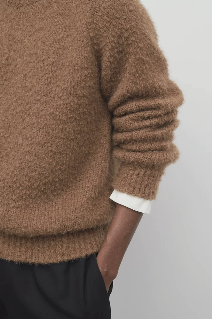 The Row Camel Sweater